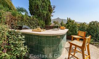 Villa de luxe, prête à emménager et élégamment rénovée, à vendre au cœur de la Vallée des Golfs de Nueva Andalucia, Marbella 783202 