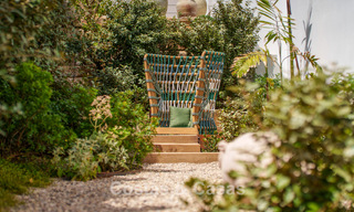 Villa de luxe, prête à emménager et élégamment rénovée, à vendre au cœur de la Vallée des Golfs de Nueva Andalucia, Marbella 783207 