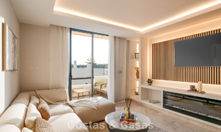 Duplex penthouse prêt à emménager à vendre dans une résidence sécurisée à Rio Verde - Nueva Andalucia, Marbella 782205 