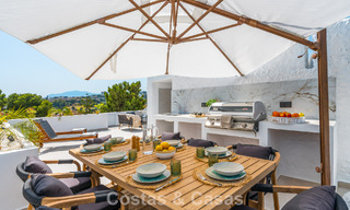 Duplex penthouse prêt à emménager à vendre dans une résidence sécurisée à Rio Verde - Nueva Andalucia, Marbella 782230 