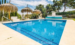 Villa méditerranéenne prête à emménager à vendre dans un complexe de golf sécurisé sur le New Golden Mile, entre Marbella et Estepona 782168 