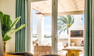 Villa méditerranéenne prête à emménager à vendre dans un complexe de golf sécurisé sur le New Golden Mile, entre Marbella et Estepona 782195 