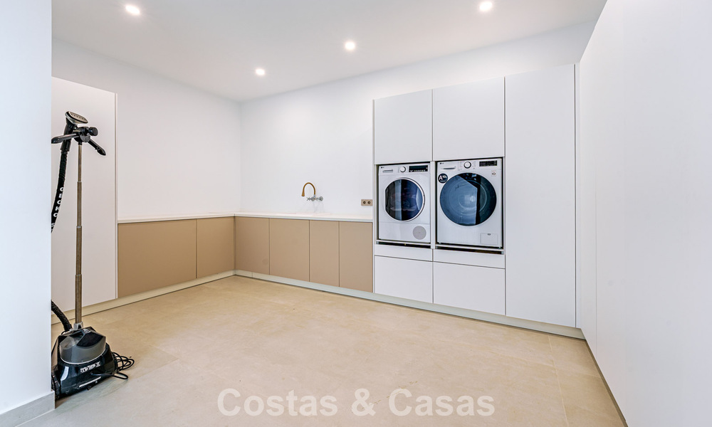 Villa de luxe, prête à emménager, avec vue sur la mer, à vendre dans un quartier résidentiel calme à Benalmadena, Costa del Sol 782340