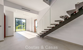 Villa de luxe, prête à emménager, avec vue sur la mer, à vendre dans un quartier résidentiel calme à Benalmadena, Costa del Sol 782342 