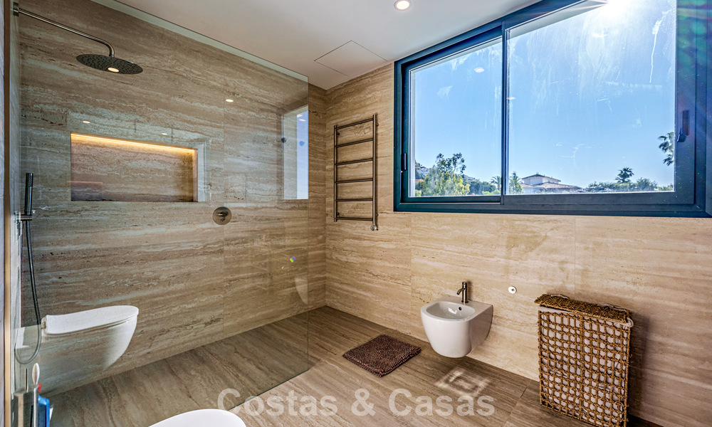 Villa de luxe, prête à emménager, avec vue sur la mer, à vendre dans un quartier résidentiel calme à Benalmadena, Costa del Sol 782349