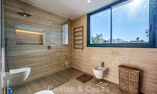 Villa de luxe, prête à emménager, avec vue sur la mer, à vendre dans un quartier résidentiel calme à Benalmadena, Costa del Sol 782349 