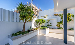 Villa de luxe, prête à emménager, avec vue sur la mer, à vendre dans un quartier résidentiel calme à Benalmadena, Costa del Sol 782351 