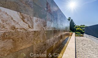 Villa de luxe, prête à emménager, avec vue sur la mer, à vendre dans un quartier résidentiel calme à Benalmadena, Costa del Sol 782353 