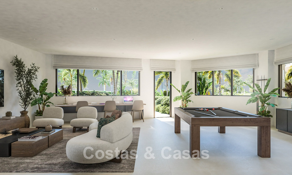Appartements de charme élégants à vendre à quelques pas de la plage à l'ouest d'Estepona 782594