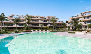 Appartements de charme élégants à vendre à quelques pas de la plage à l'ouest d'Estepona 782603 