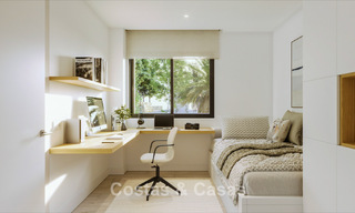 Nouveau projet d'appartements de luxe contemporains à vendre à quelques pas de la plage et vue sur la mer à l'ouest d'Estepona 783262 