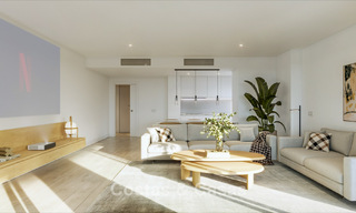 Nouveau projet d'appartements de luxe contemporains à vendre à quelques pas de la plage et vue sur la mer à l'ouest d'Estepona 783269 