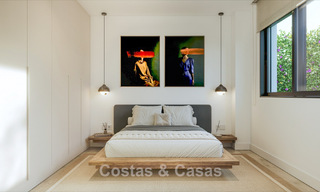 Nouveau projet d'appartements de luxe contemporains à vendre à quelques pas de la plage et vue sur la mer à l'ouest d'Estepona 783271 
