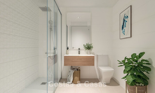 Appartements contemporains neufs avec vue imprenable sur la mer à vendre près du centre d'Estepona 783351 