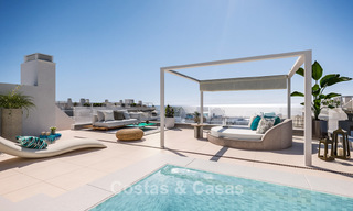 Appartements contemporains neufs avec vue imprenable sur la mer à vendre près du centre d'Estepona 783352 