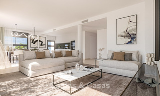 Appartements contemporains neufs avec vue imprenable sur la mer à vendre près du centre d'Estepona 783357 