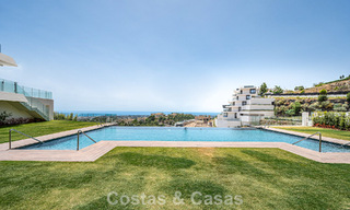 Appartement sophistiqué avec vue sur la mer à vendre dans une résidence fermée sur les collines de Marbella - Benahavis 783473 