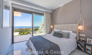 Appartement sophistiqué avec vue sur la mer à vendre dans une résidence fermée sur les collines de Marbella - Benahavis 783491 