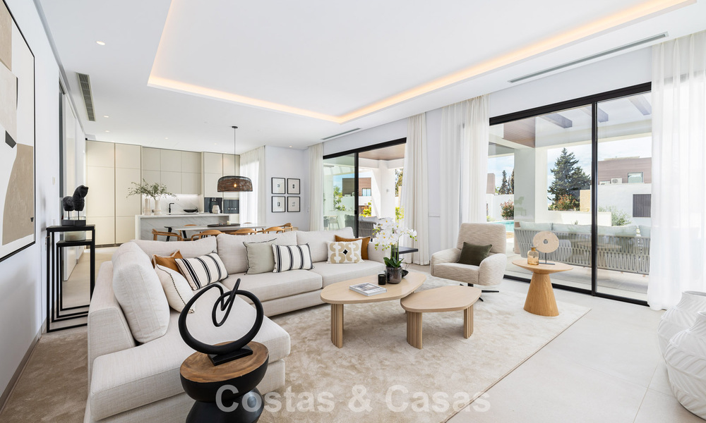 Villa contemporaine à vendre à quelques pas de la plage et des commodités à Marbella centre 783506