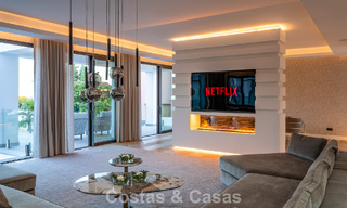 Villa en première ligne de golf avec vue sur le golf et la mer à vendre dans le complexe de golf 5* de Marbella - Benahavis 783369 