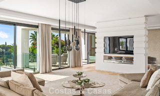 Villa en première ligne de golf avec vue sur le golf et la mer à vendre dans le complexe de golf 5* de Marbella - Benahavis 783370 
