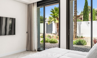 Villa en première ligne de golf avec vue sur le golf et la mer à vendre dans le complexe de golf 5* de Marbella - Benahavis 783374 