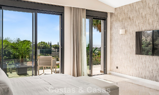 Villa en première ligne de golf avec vue sur le golf et la mer à vendre dans le complexe de golf 5* de Marbella - Benahavis 783376 