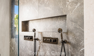 Villa en première ligne de golf avec vue sur le golf et la mer à vendre dans le complexe de golf 5* de Marbella - Benahavis 783384 