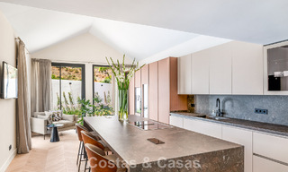 Villa en première ligne de golf avec vue sur le golf et la mer à vendre dans le complexe de golf 5* de Marbella - Benahavis 783393 