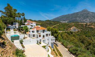 Luxueuse villa méditerranéenne à vendre sur les collines de Nueva Andalucia, Marbella 783224 