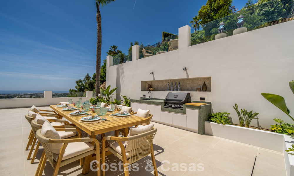 Luxueuse villa méditerranéenne à vendre sur les collines de Nueva Andalucia, Marbella 783230