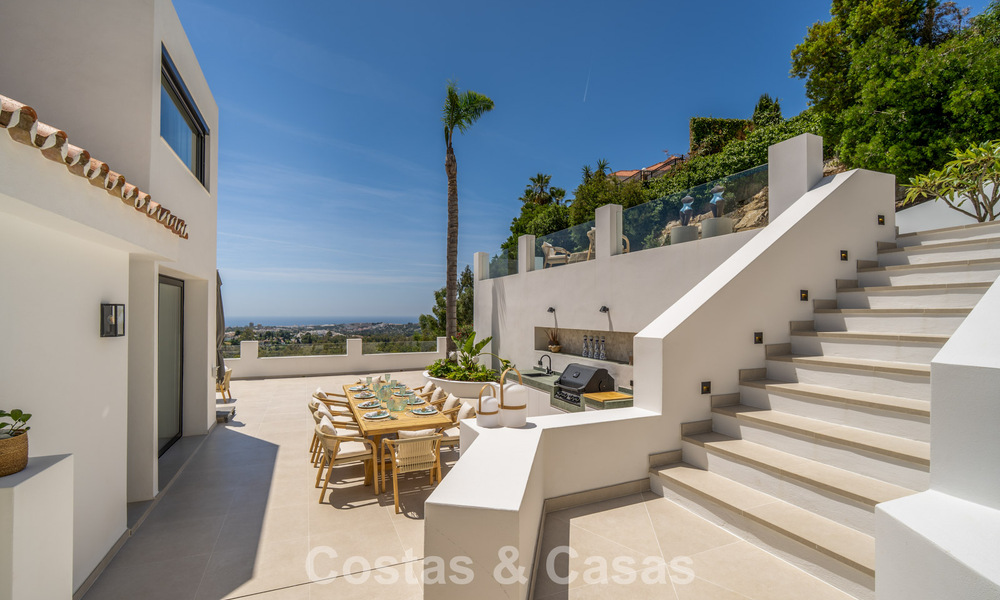 Luxueuse villa méditerranéenne à vendre sur les collines de Nueva Andalucia, Marbella 783231