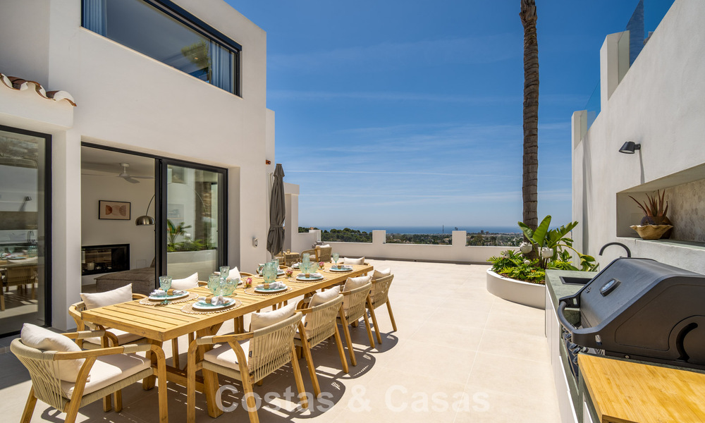 Luxueuse villa méditerranéenne à vendre sur les collines de Nueva Andalucia, Marbella 783233