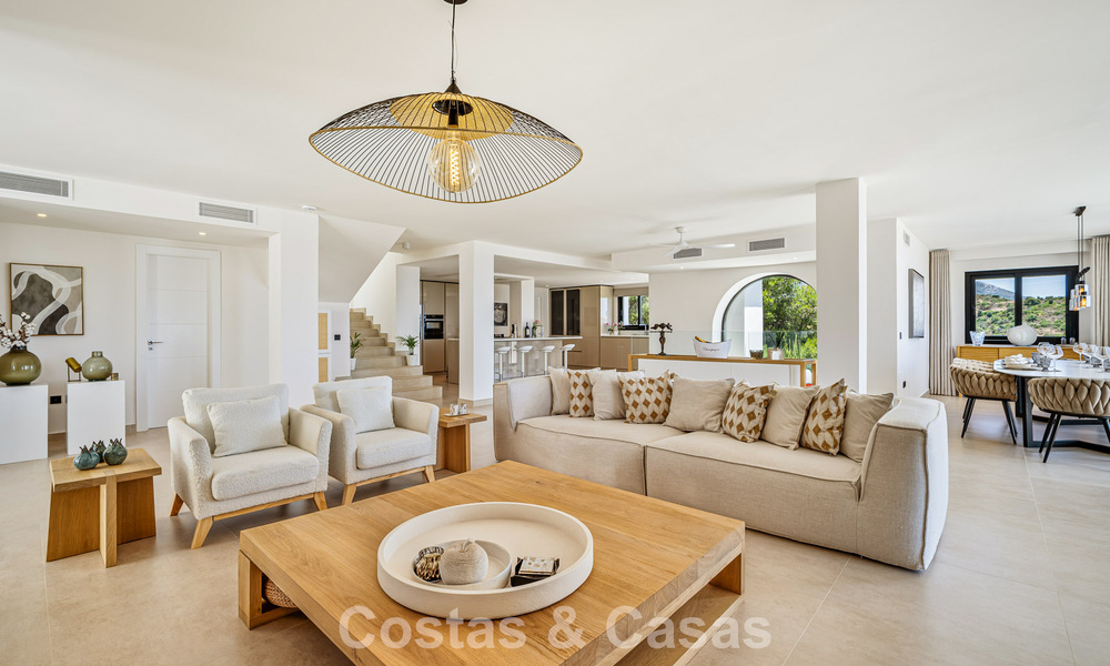 Luxueuse villa méditerranéenne à vendre sur les collines de Nueva Andalucia, Marbella 783252