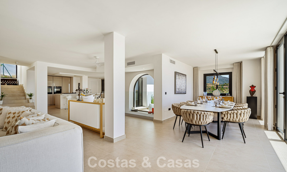 Luxueuse villa méditerranéenne à vendre sur les collines de Nueva Andalucia, Marbella 783253