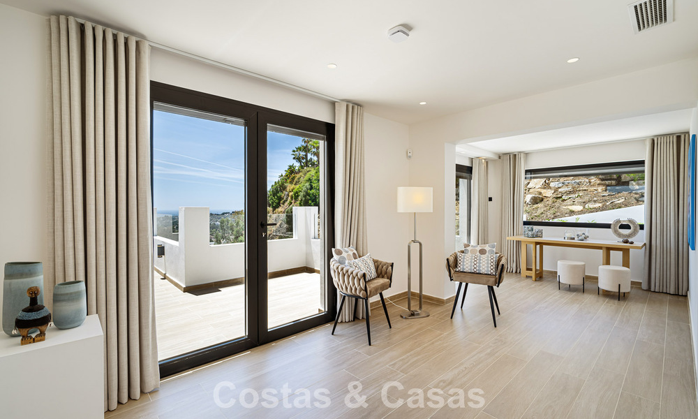 Luxueuse villa méditerranéenne à vendre sur les collines de Nueva Andalucia, Marbella 783257