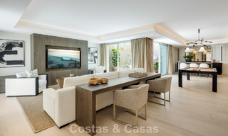 Impressionnante villa de luxe avec court de tennis en gazon à vendre, proche des commodités, sur le Golden Mile de Marbella 782699 