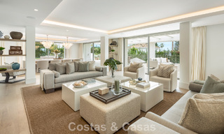 Impressionnante villa de luxe avec court de tennis en gazon à vendre, proche des commodités, sur le Golden Mile de Marbella 782709 