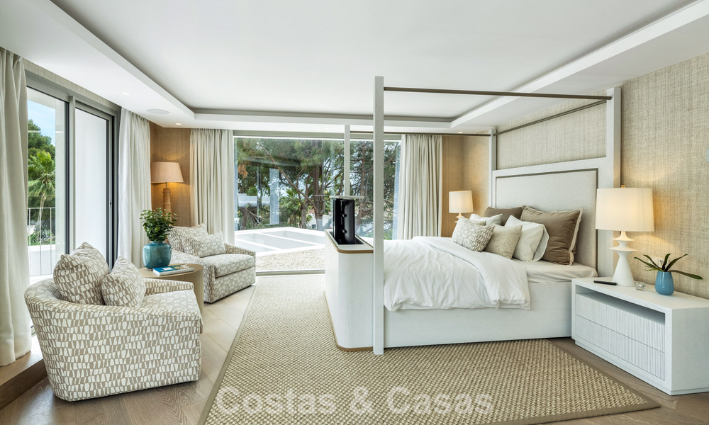 Impressionnante villa de luxe avec court de tennis en gazon à vendre, proche des commodités, sur le Golden Mile de Marbella 782713