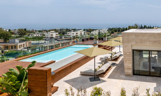Penthouse design haut de gamme, prête à emménager, à vendre dans un complexe de premier ordre sur le Golden Mile de Marbella 782731 