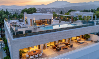Penthouse design haut de gamme, prête à emménager, à vendre dans un complexe de premier ordre sur le Golden Mile de Marbella 782735 