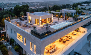 Penthouse design haut de gamme, prête à emménager, à vendre dans un complexe de premier ordre sur le Golden Mile de Marbella 782737 