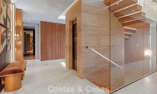 Penthouse design haut de gamme, prête à emménager, à vendre dans un complexe de premier ordre sur le Golden Mile de Marbella 782745 