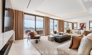 Penthouse design haut de gamme, prête à emménager, à vendre dans un complexe de premier ordre sur le Golden Mile de Marbella 782756 