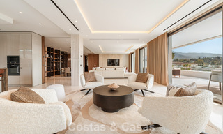 Penthouse design haut de gamme, prête à emménager, à vendre dans un complexe de premier ordre sur le Golden Mile de Marbella 782761 