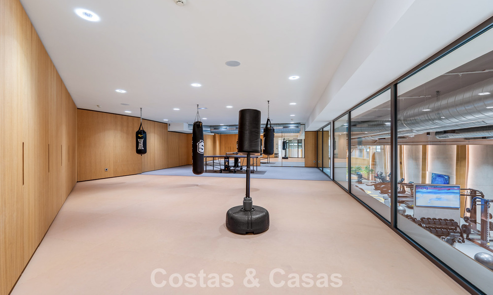 Penthouse design haut de gamme, prête à emménager, à vendre dans un complexe de premier ordre sur le Golden Mile de Marbella 782769