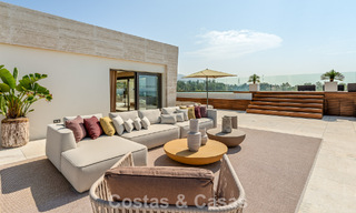 Penthouse design haut de gamme, prête à emménager, à vendre dans un complexe de premier ordre sur le Golden Mile de Marbella 782777 