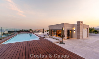 Penthouse design haut de gamme, prête à emménager, à vendre dans un complexe de premier ordre sur le Golden Mile de Marbella 782785 