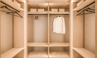 Appartement modernisé et de haute qualité en bord de mer avec vue sur la mer, jardin et piscine privés, Marbella - Estepona 782641 