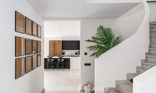 Villa de style méditerranéen moderne en première ligne de golf à vendre à Elviria, à l'est du centre de Marbella 783017 